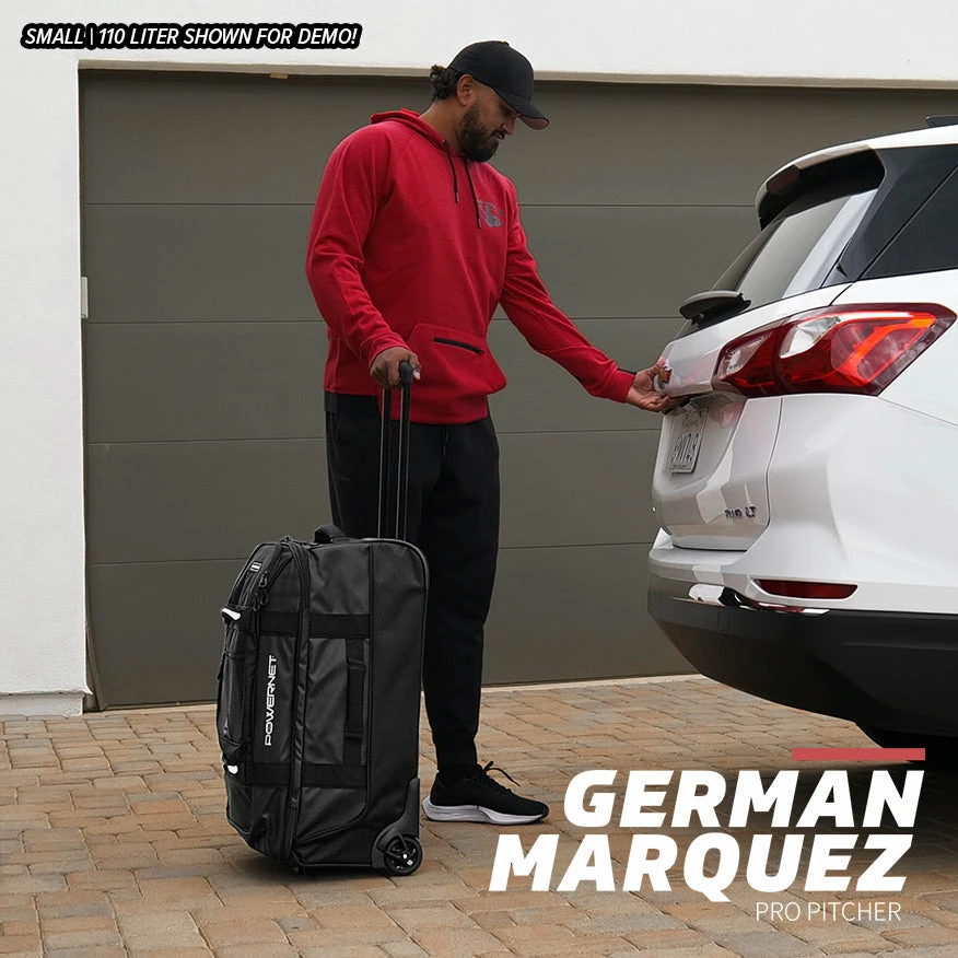 PowerNet Journey Rolling Travel Bag Large | Durable Luggage For Cross Country Trips | Perfect For Athletes 4 PowerNet Journey Rolling Travel Bag Large | Durable Luggage For Cross Country Trips | Perfect For Athletes