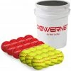 PowerNet Bucket With Cushioned Seat And Baseball Bundle | (12) Softballs + (12) Crushers + Bucket Practice Balls
