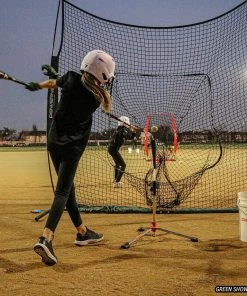 PowerNet HITTING NETS 8x8 XLP PRO Net | One Piece Frame