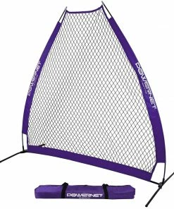 PowerNet A-Frame Baseball Pitching Screen Net PITCHING PROTECTION SCREENS