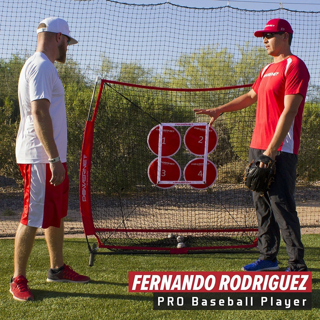 PowerNet HITTING NETS 5x5 Ultimate Pitching Bundle 4 PowerNet HITTING NETS 5x5 Ultimate Pitching Bundle