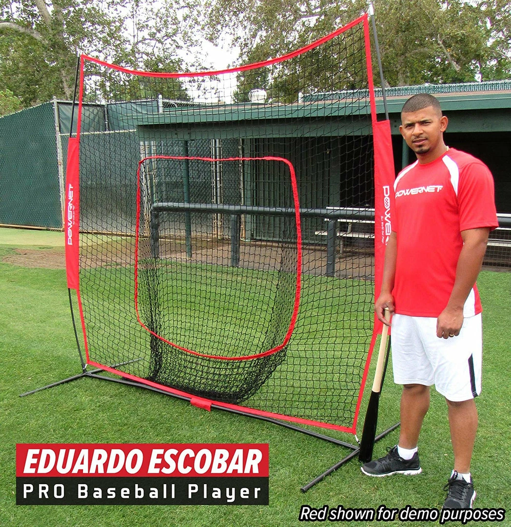 PowerNet The Original 7x7 Baseball Softball Practice Hitting Net 9 PowerNet The Original 7x7 Baseball Softball Practice Hitting Net