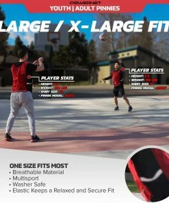 PowerNet SOCCER Training Mesh Pinnies (6 Pack) | Adult