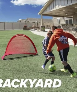 PowerNet Popup Soccer Goals Portable Net 2 Goals + 1 Carrying Bag 15 PowerNet Popup Soccer Goals Portable Net 2 Goals + 1 Carrying Bag