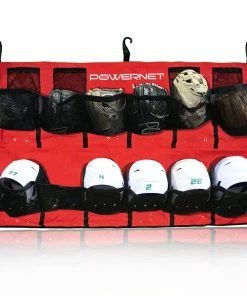 PowerNet PowerPro Hanging Helmet Organizer Bag Dugout Organization