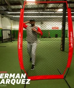PowerNet PITCHING PROTECTION SCREENS I-Screen Net For Batting Practice