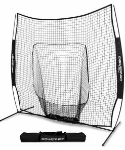 PowerNet The Original 7x7 Baseball Softball Practice Hitting Net 12 PowerNet The Original 7x7 Baseball Softball Practice Hitting Net