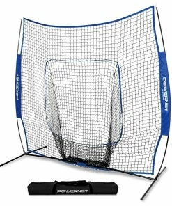 PowerNet The Original 7x7 Baseball Softball Practice Hitting Net 15 PowerNet The Original 7x7 Baseball Softball Practice Hitting Net