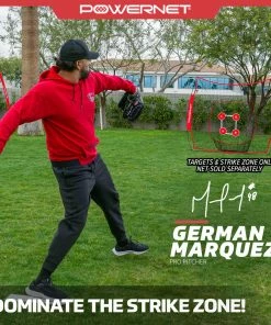 PowerNet Pitch Perfect Targets And Strike Zone Attachment For 7x7 Net Bundle TRAINING AIDS 9 PowerNet Pitch Perfect Targets And Strike Zone Attachment For 7x7 Net Bundle TRAINING AIDS