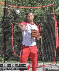 PowerNet Bucket With Cushioned Seat And Baseball Bundle | (24) Baseballs + Bucket