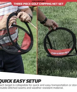 PowerNet 3 Piece Golf Chipping Net Set 11 PowerNet 3 Piece Golf Chipping Net Set