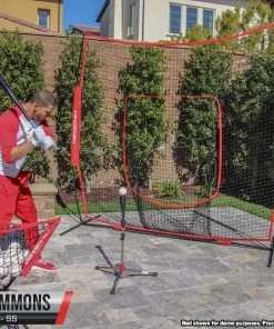 PowerNet HITTING NETS 8x8 Practice Net | 64 SqFt Coverage!
