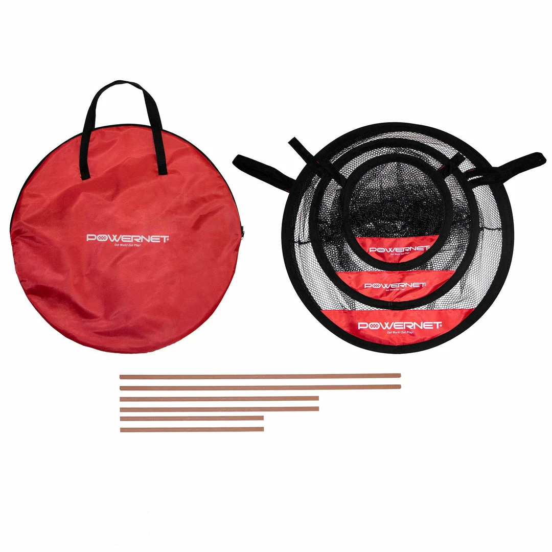 PowerNet 3 Piece Golf Chipping Net Set 2 PowerNet 3 Piece Golf Chipping Net Set
