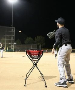 PowerNet Wheeled Court Caddy | 4-Wheeled Practice Ball Caddy | Multisport Training Aid Ball Caddies