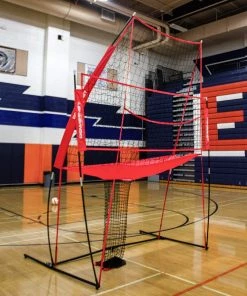 PowerNet Volleyball Practice Net Station 8 Ft Wide By 11 Ft High