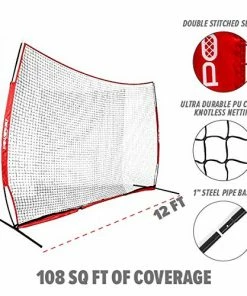 PowerNet 12x9 Sports Barrier Net For Player And Property Protection