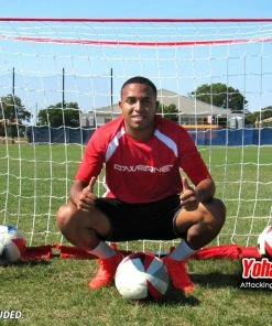 PowerNet Soccer Goal 6ft X 4ft Portable Bow Style Net GOALS 17 PowerNet Soccer Goal 6ft X 4ft Portable Bow Style Net GOALS