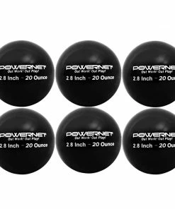 PowerNet WEIGHTED / TRAINING BALLS 2.8" Weighted Training Balls (6 Pack) | 12 To 20 Oz