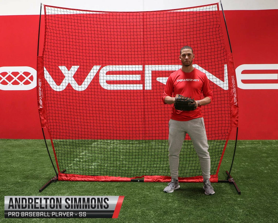 PowerNet Barriers 8x8 Barrier Screen Net For Baseball Softball Lacrosse Portable Protection System 2 PowerNet Barriers 8x8 Barrier Screen Net For Baseball Softball Lacrosse Portable Protection System