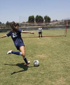 PowerNet Soccer Goal 24x8 Regulation Size With Wheeled Carrying Bag 15 PowerNet Soccer Goal 24x8 Regulation Size With Wheeled Carrying Bag