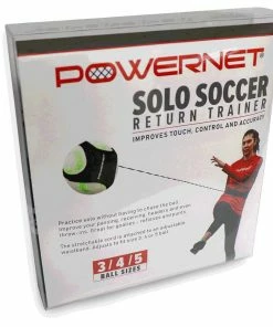 PowerNet Rebounder Training Net + 6' X 4' Fast Pass Dual-Sided Rebounder Trainer Soccer Bundle