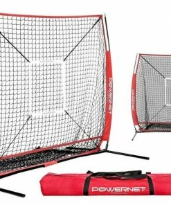 PowerNet 5x5 Practice Net + Strike Zone + Weighted Training Ball Bundle HITTING NETS 20 PowerNet 5x5 Practice Net + Strike Zone + Weighted Training Ball Bundle HITTING NETS