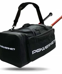 PowerNet Pro Duffle Bag | Baseball Softball Equipment Gear Dual Bat Carrier