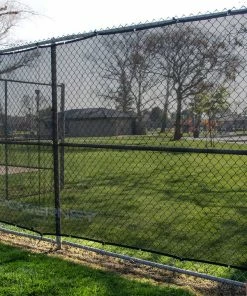 PowerNet Fence Shade Net Cover | Portable Baseball Softball Dugout Sun Screen | 18.75 FT X 7 FT
