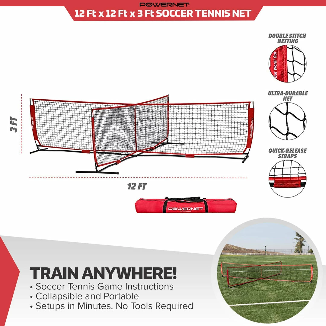 PowerNet 4 Way Soccer Tennis Net 2 PowerNet 4 Way Soccer Tennis Net