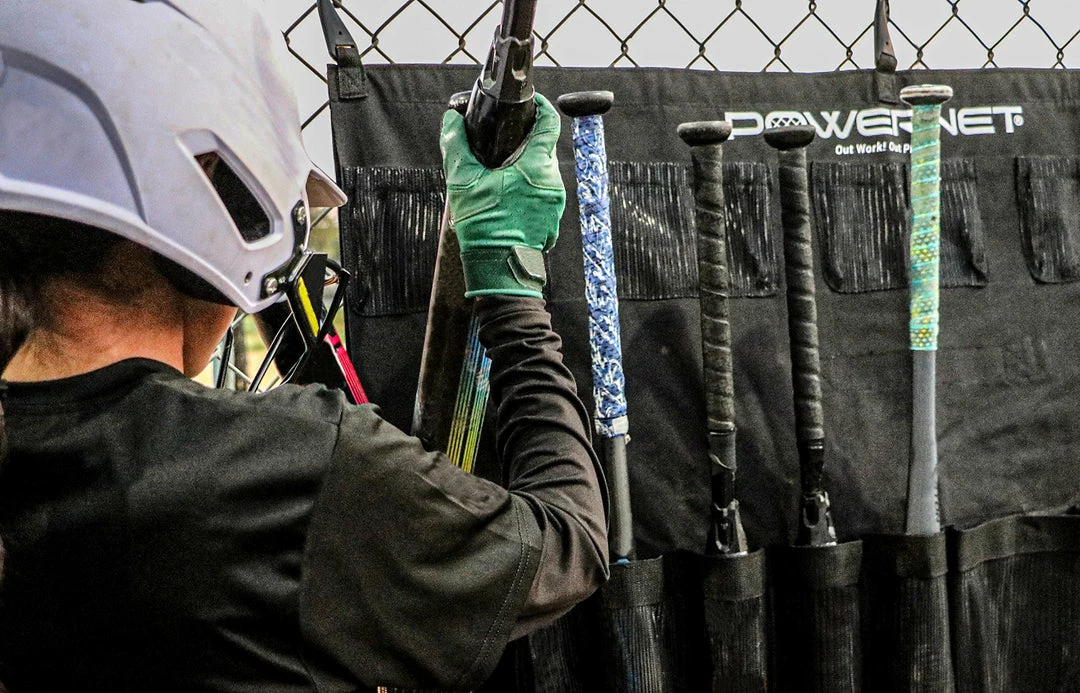 PowerNet Dugout Organization Hanging Bat Caddy | Hangs On Fence And Holds Up To 12 Bats 8 PowerNet Dugout Organization Hanging Bat Caddy | Hangs On Fence And Holds Up To 12 Bats