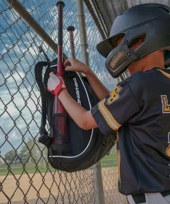 PowerNet Youth Starter Backpack Dual Bat And Cleat Carrier BAGS