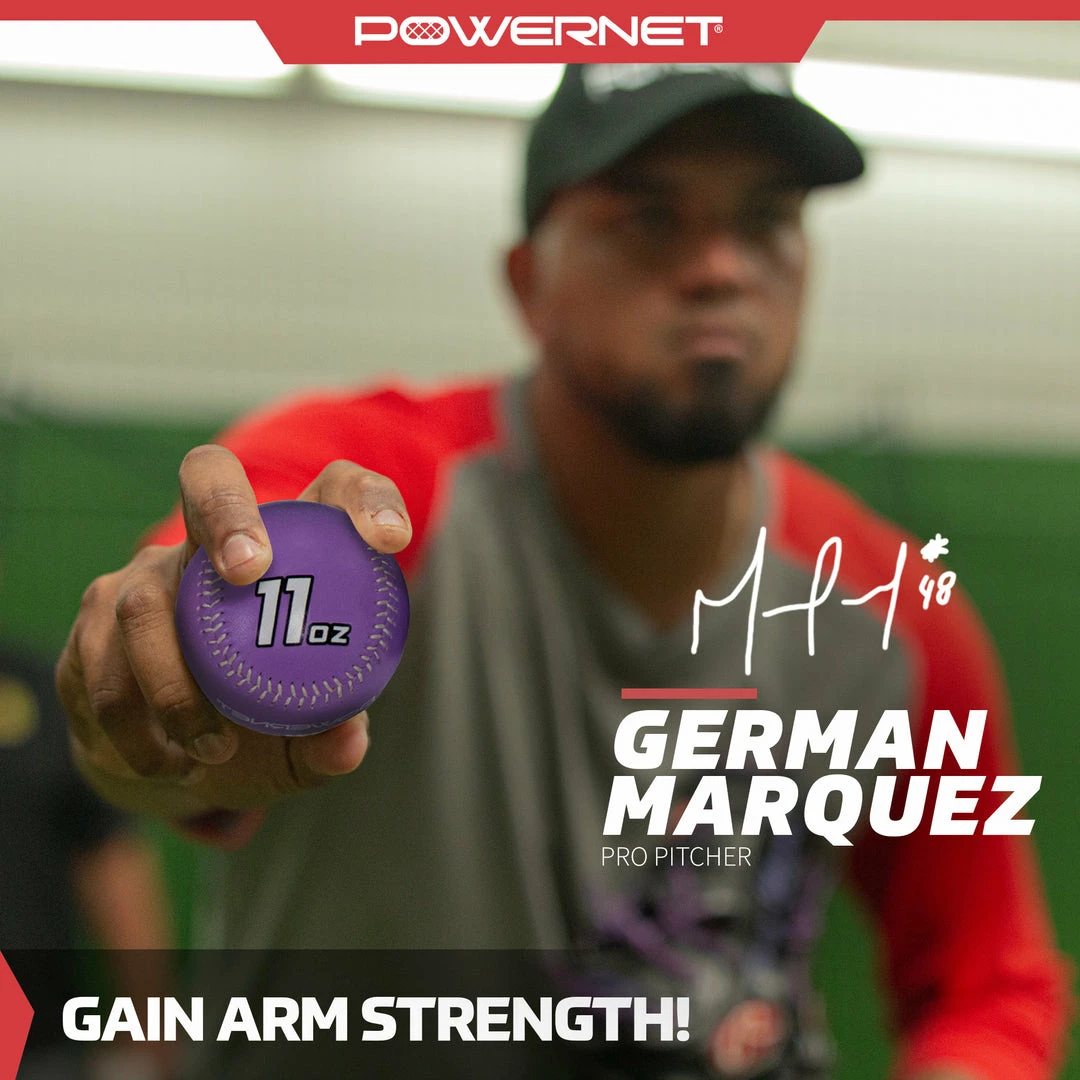 PowerNet Weighted Baseball Bundles | Heavy Training Balls For Pitching And Throwing 6 PowerNet Weighted Baseball Bundles | Heavy Training Balls For Pitching And Throwing