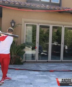 PowerNet Barriers 16 X 10 FT Sports Barrier Net 160 SqFt Of Protection