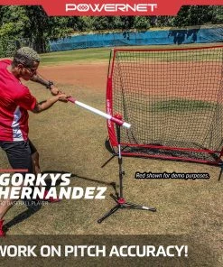 PowerNet 5x5 Practice Net Deluxe Tee Strike Zone Weighted Training Ball Bundle 28 PowerNet 5x5 Practice Net Deluxe Tee Strike Zone Weighted Training Ball Bundle