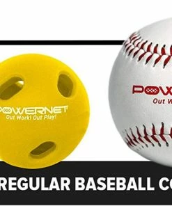 PowerNet GOLF Micro Crushers Limited Flight Training Baseballs 12 PK