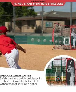 PowerNet Andrelton Simmons Stand-in Batter Pitch Training
