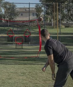 PowerNet 8x8 Ft Football 3 Pocket Net