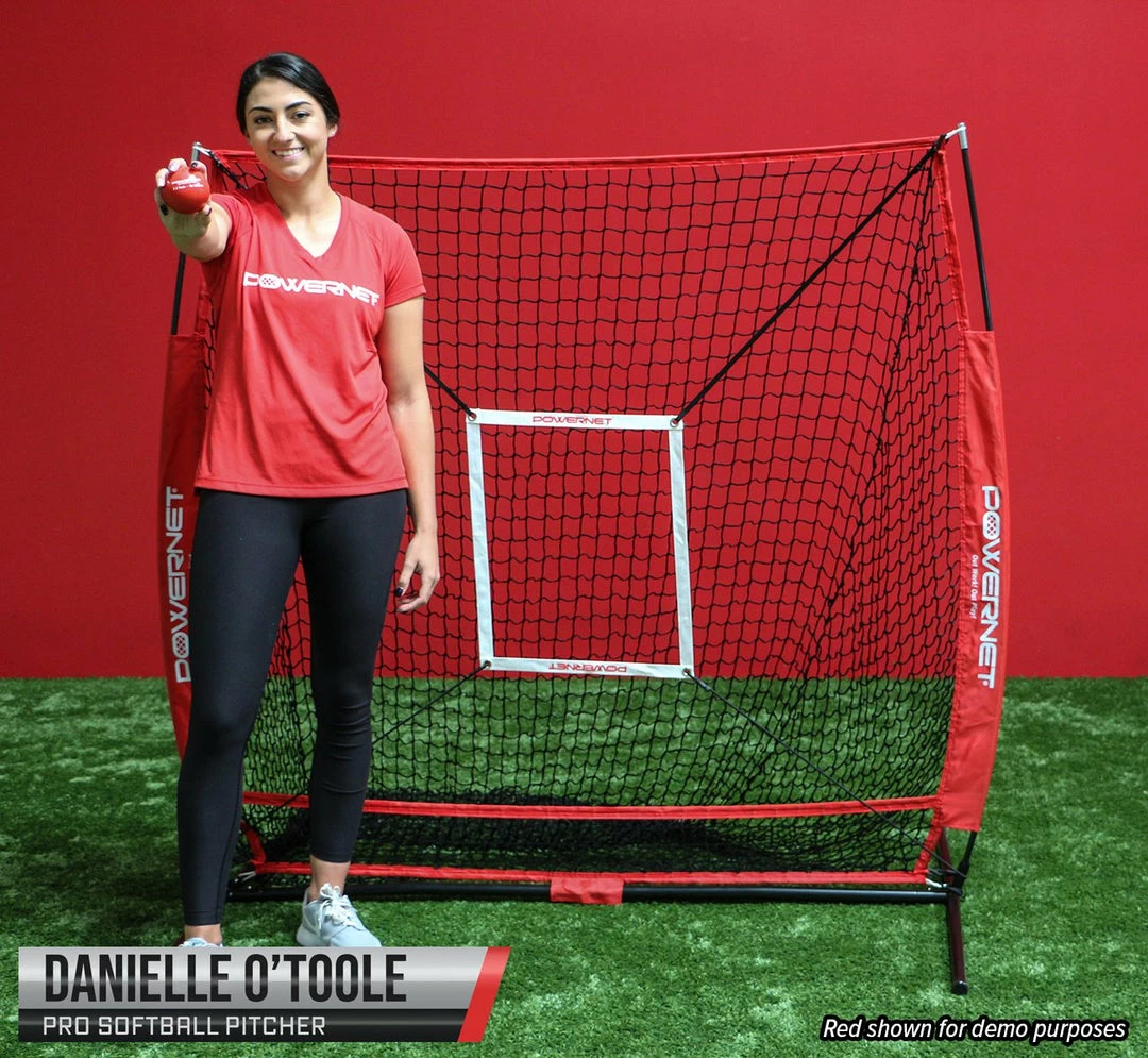 PowerNet 5x5 Practice Net + Strike Zone + Weighted Training Ball Bundle HITTING NETS 11 PowerNet 5x5 Practice Net + Strike Zone + Weighted Training Ball Bundle HITTING NETS