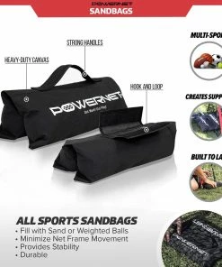 PowerNet Sideline Trainer 7 X 4 FT Football Kicking Net