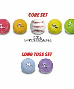 PowerNet Weighted Baseball Bundles | Heavy Training Balls For Pitching And Throwing | Build Strength And Create Better Arm Action | Throw Harder With More Accuracy WEIGHTED / TRAINING BALLS