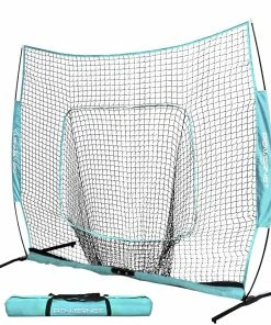 PowerNet HITTING NETS 8x8 XLP PRO Net | One Piece Frame
